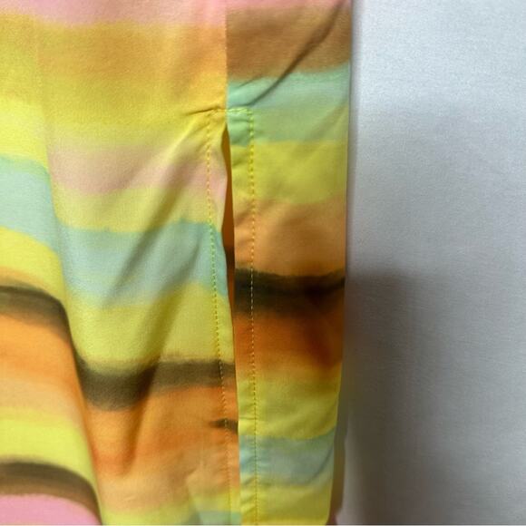 PLUSH Watercolor Sunset Maxi Dress NWT in Small - Picture 6 of 6